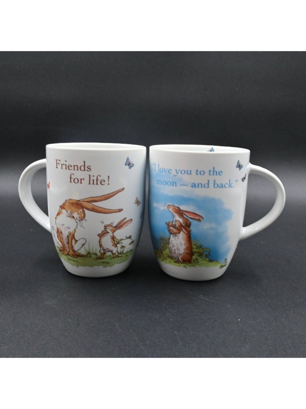 Konitz Guess How Much I Love You Mug Set of 2 Friends for Life Moon and Back